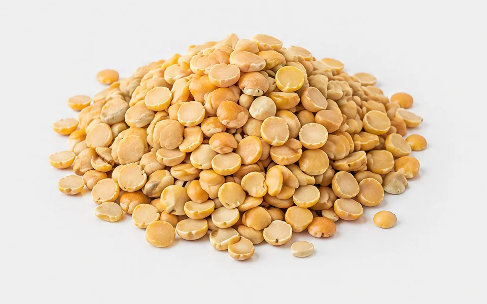 Split Pigeon Peas, illustrative unbranded product