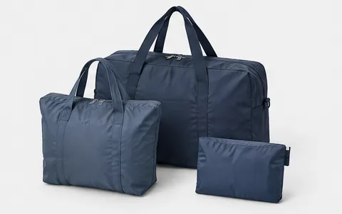 Foldable Travel Bags, illustrative unbranded product