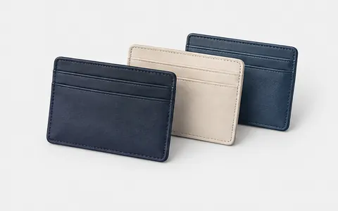 Plain Card Holders, illustrative unbranded product