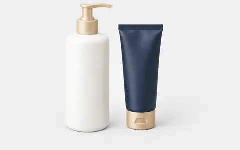 Body Care Lotion Formats, illustrative unbranded product
