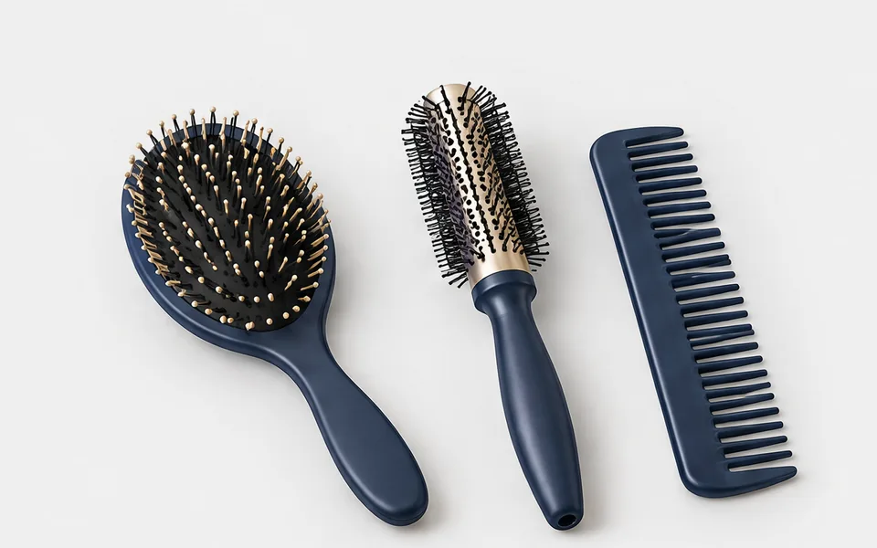 Hair Brushes & Combs, illustrative unbranded product