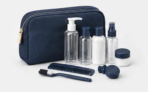 Personal Care Travel Kits, illustrative unbranded product